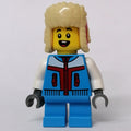 fig-013147 – Kid - Dark Azure Torso, Dark Azure Legs, Red/Tan Fur Hat