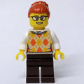fig-013151 – Tan Torso, Dark Brown Legs, Dark Orange Hair