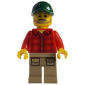 fig-013202 – Harry Handle - Red Torso, Dark Tan Legs, Dark Green Cap