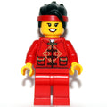 fig-013226 – Red Torso Chinese, Red Legs, Black Hair, Red Bandana