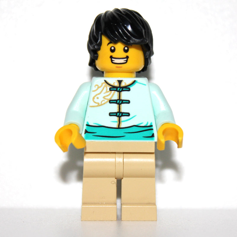 fig-013231 – Light Aqua Torso, Tan Legs, Black Hair