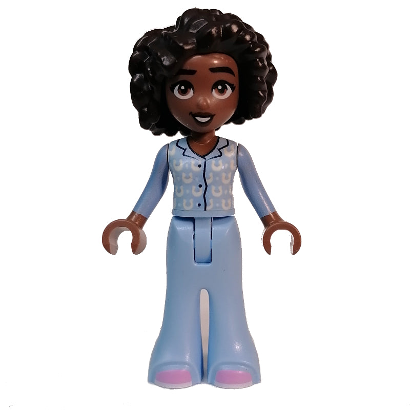 fig-013260 – Aliya - Bright Light Blue Pajamas