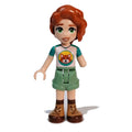 fig-013287 – Autumn - White Top, Sand Green Shorts