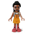fig-013290 – Jordin - Bright Light Orange Overalls