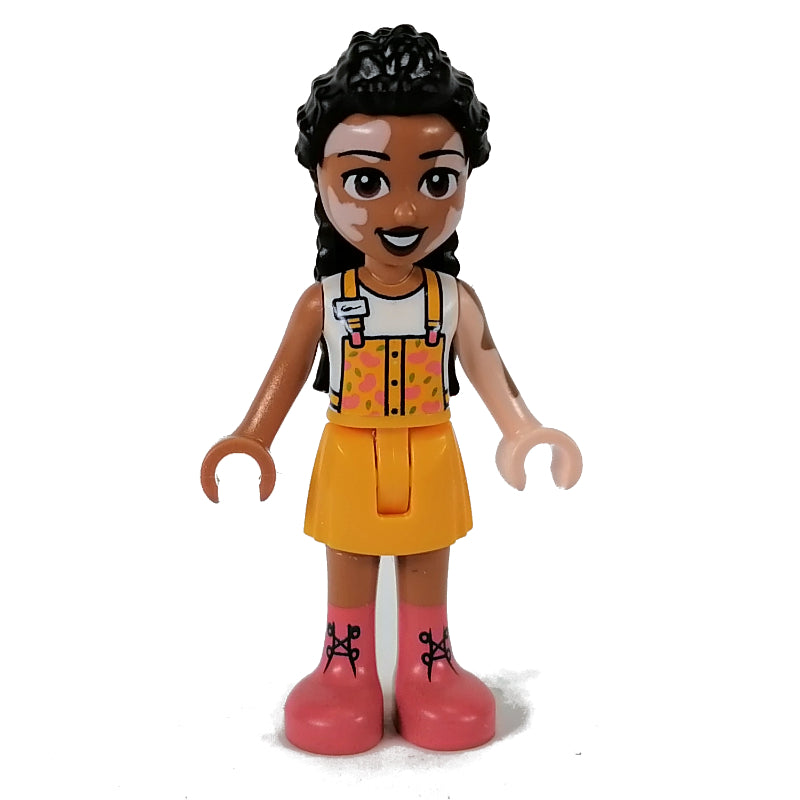 fig-013290 – Jordin - Bright Light Orange Overalls