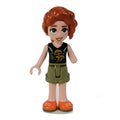 fig-013293 – Autumn - Dark Green Top, Olive Green Shorts
