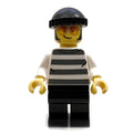 fig-013325 – Criminal, Prison Sweater, Black Legs, Black Beanie, Orange Glasses