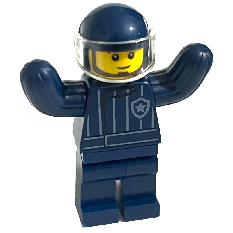fig-013329 – Police Officer Dog Trainer, Padded Suit