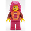 fig-013330 – Gamer, Orange Top, Magenta Legs and Hair