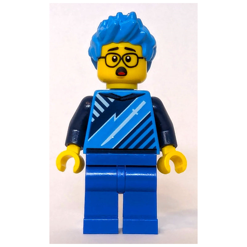 fig-013331 – Gamer, Dark Azure Top and Hair, Blue Legs