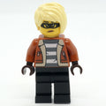 fig-013349 – Criminal, Dark Orange Jacket, Black Legs, Bright Light Yellow Hair