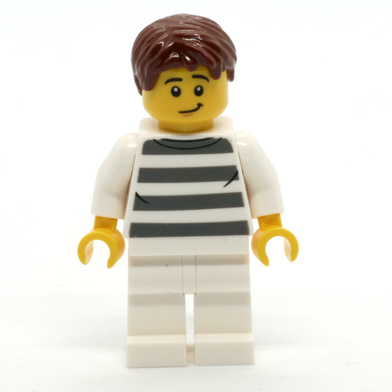 fig-013350 – Criminal, White Prison Jumpsuit