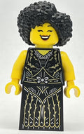 fig-013491 – Jazz Singer - Black Torso, Black Dress, Black Hair