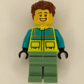 fig-013510 – Paramedic - Vibrant Yellow Torso, Sand Green Legs, Reddish Brown Hair
