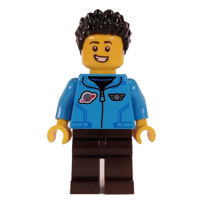 fig-013556 – Dark Azure Torso, Dark Brown Legs, Black Hair