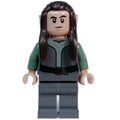 fig-013605 – Elf - Dark Bluish Grey Torso, Legs, Dark Brown Hair