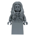 fig-013620 – Statue - Dress/Robe, Wavy Hair