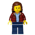 fig-013636 – Dark Red Torso, Dark Blue Legs, Reddish Brown Hair