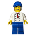 fig-013640 – Chef, White Torso, Blue Legs, Blue Cap