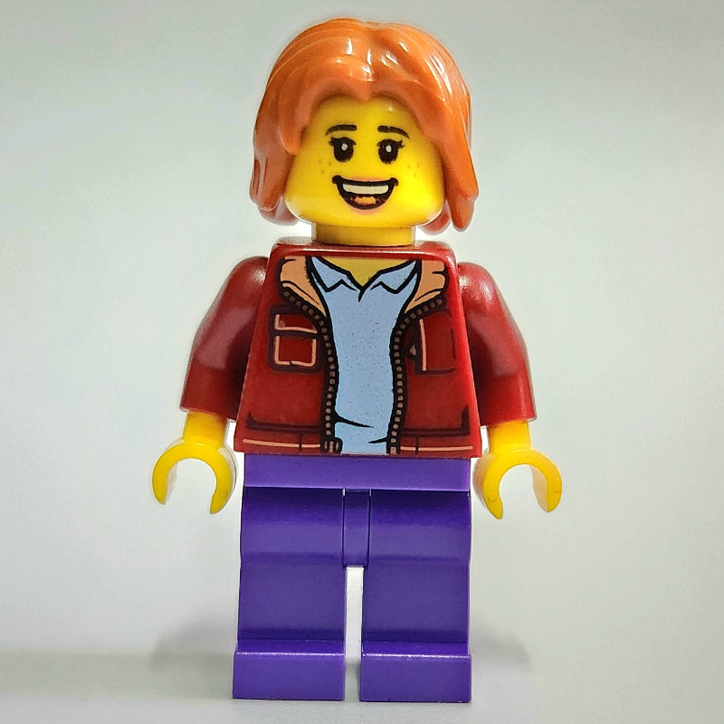 fig-013653 – Dark Red Torso, Dark Purple Legs, Dark Orange Hair