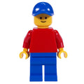 fig-013810 – Red Torso, Blue Legs, Blue Cap