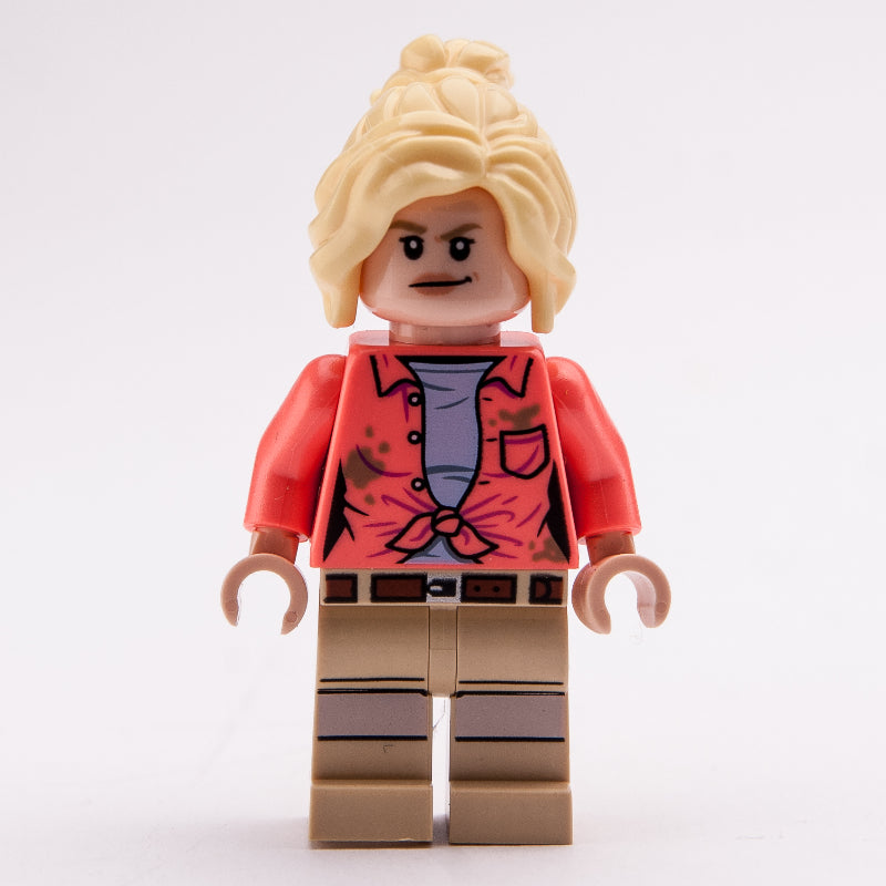 fig-013877 – Ellie Sattler, Coral Shirt, Ponytail, Open Mouth