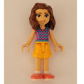 fig-013896 – Luna - Bright Light Blue Top, Bright Light Orange Skirt