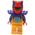 fig-013945 – Dinosaur Suit Guy, Bright Light Orange and Red