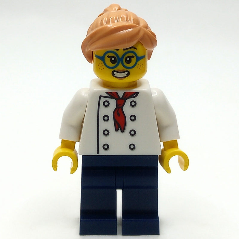 fig-013947 – Pizza Chef, Dark Azure Glasses