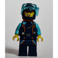 fig-013964 – Ocean Explorer Diver, Woman, Dark Blue Wetsuit and Helmet