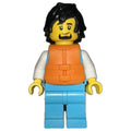 fig-013977 – Ocean Explorer, Medium Azure Suit, Orange Life Vest