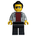 fig-014092 – Light Bluish Grey Torso, Black Legs, Black Hair, Sunglasses
