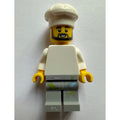 fig-014094 – Chef - White Torso, Light Gray Legs, Paint Spots
