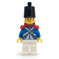 fig-014117 – Soldier (Bluecoat) - Backpack, Red Epaulette, Reddish Brown Sideburns