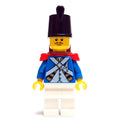fig-014118 – Soldier (Bluecoat) - Backpack, Red Epaulette, Black Moustache