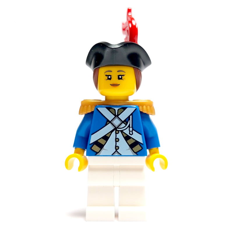 fig-014120 – Soldier (Bluecoat) - Captain, Female, Reddish Brow Hair