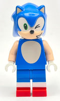 fig-014175 – Sonic the Hedgehog, Light Nougat Face, Green Eyes, Winking