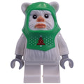 fig-014274 – Ewok, White, Bright Green Hood
