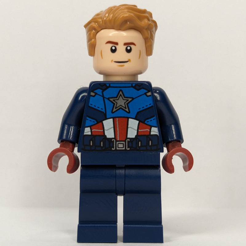 fig-014284 – Captain America with Dark Blue Suit, Hair