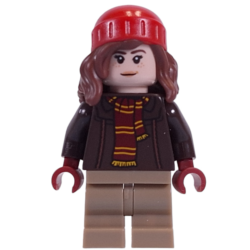 fig-014302 – Hermione Granger - Dark Brown Jacket, Red Hat