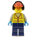 fig-014322 – Ground Crew, Vibrant Yellow Safety Vest, Ear Defenders