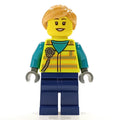 fig-014324 – Ground Crew, Vibrant Yellow Safety Vest, Nougat Hair