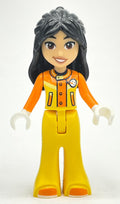 fig-014333 – Liann - Orange/Yellow Ski Suit