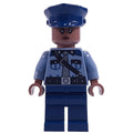fig-014343 – Guard, Sand Blue Torso, Dark Blue Legs, Dark Blue Cap, Medium Brown Head