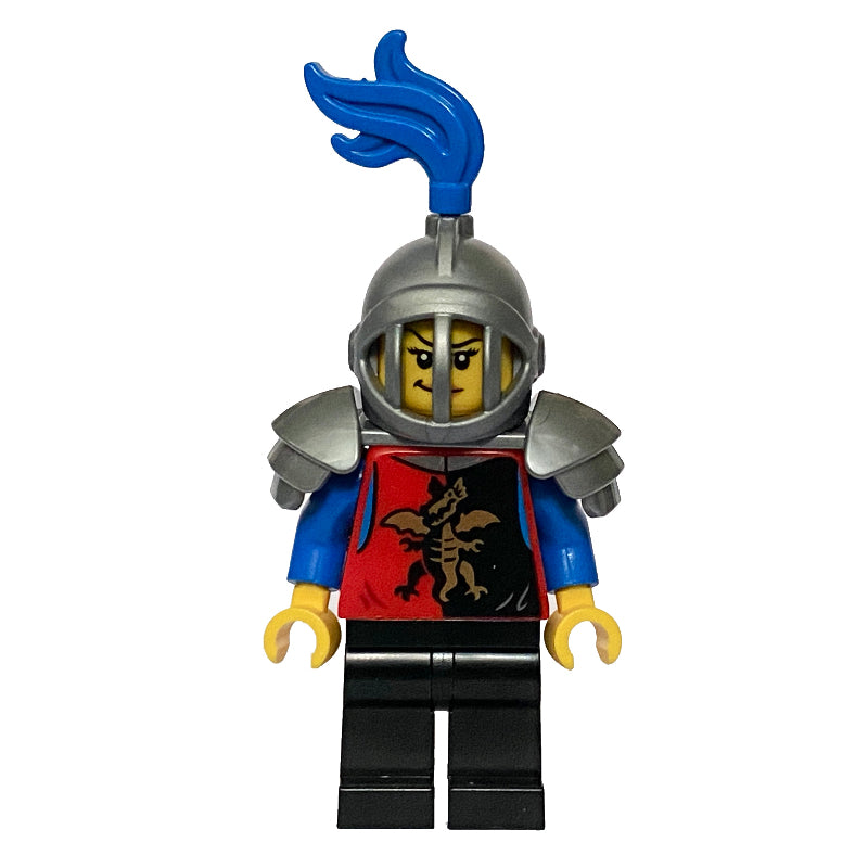 fig-014421 – Knight (Dragon Knights) - Reissue, Black Legs, Shoulder Gaurds