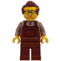 fig-014486 – Dark Tan Torso, Reddish Brown Overall, Reddish Brown Hair