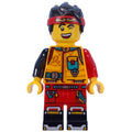 fig-014534 – Monkie Kid, Bright Light Orange Jacket, Winking