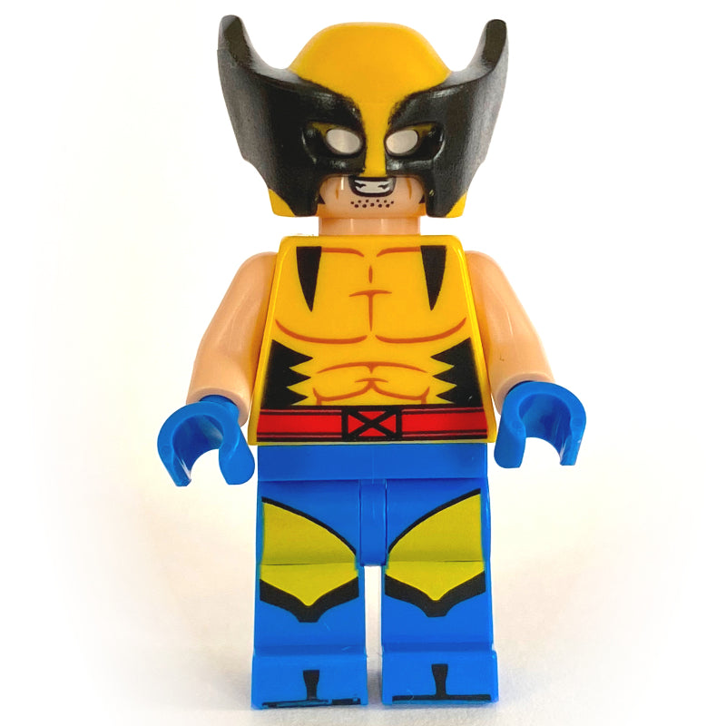 fig-014565 – Wolverine, Mask, Yellow X-Men Suit, Plain Arms