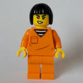 fig-014690 – Criminal, Orange Suit, Black Hair