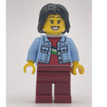 fig-014831 – Bright Light Blue Torso, Dark Red Legs, Black Hair